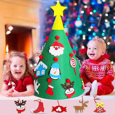 Montessori 3D Árbol de Navidad | Creativo y educativo para familiarizarse con la Navidad
